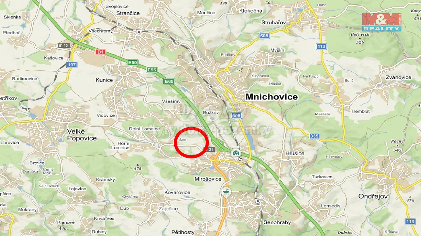 Prodej louky v MiroĹˇovicĂ­ch, 5881 m2