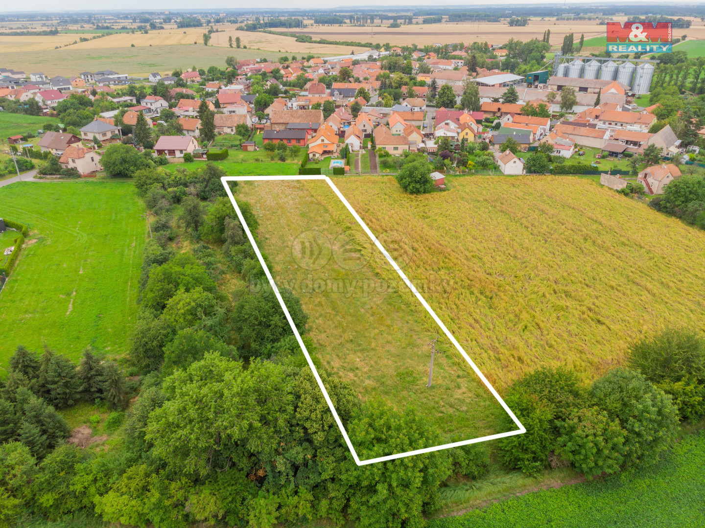 849078 - Prodej pozemku k bydlenĂ­, 3678 mÂ˛, VelkĂ© Chvalovice