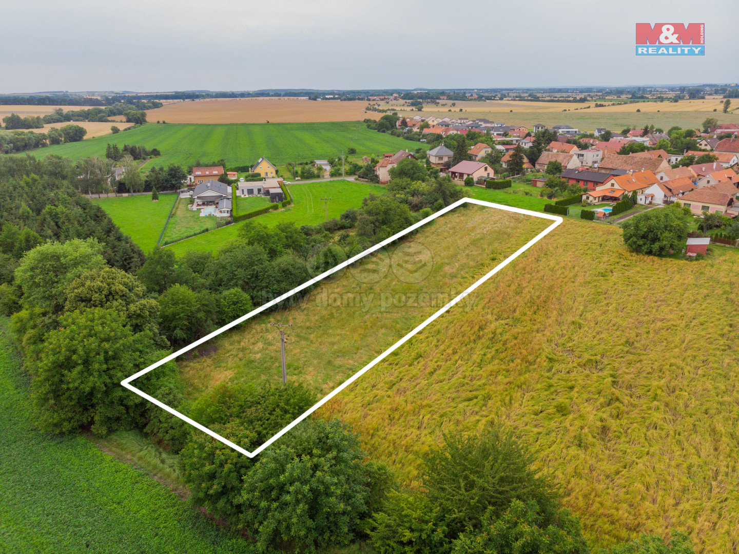 849078 - Prodej pozemku k bydlenĂ­, 3678 mÂ˛, VelkĂ© Chvalovice