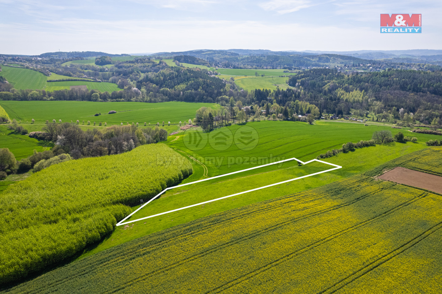 853413 - Prodej pole, 16278 mÂ˛, KlokoÄŤnĂˇ