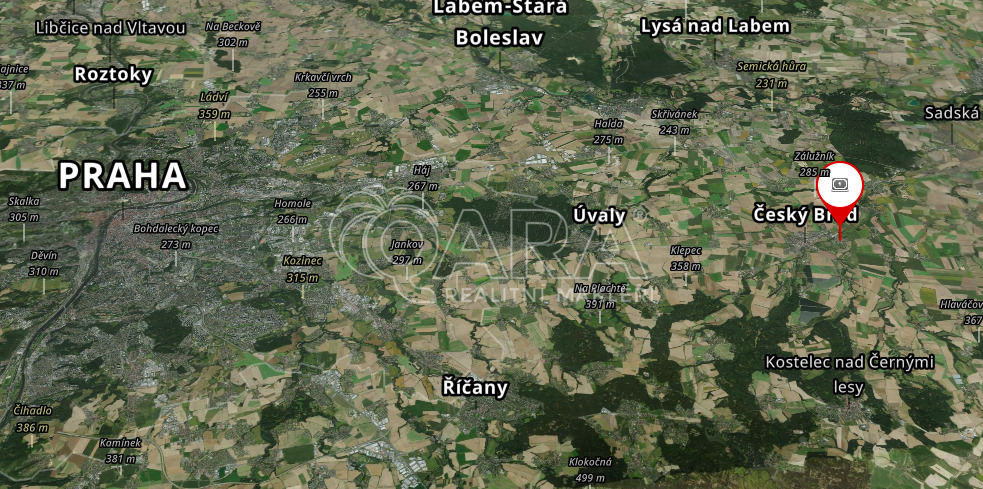 Mapa_Liblice_Praha