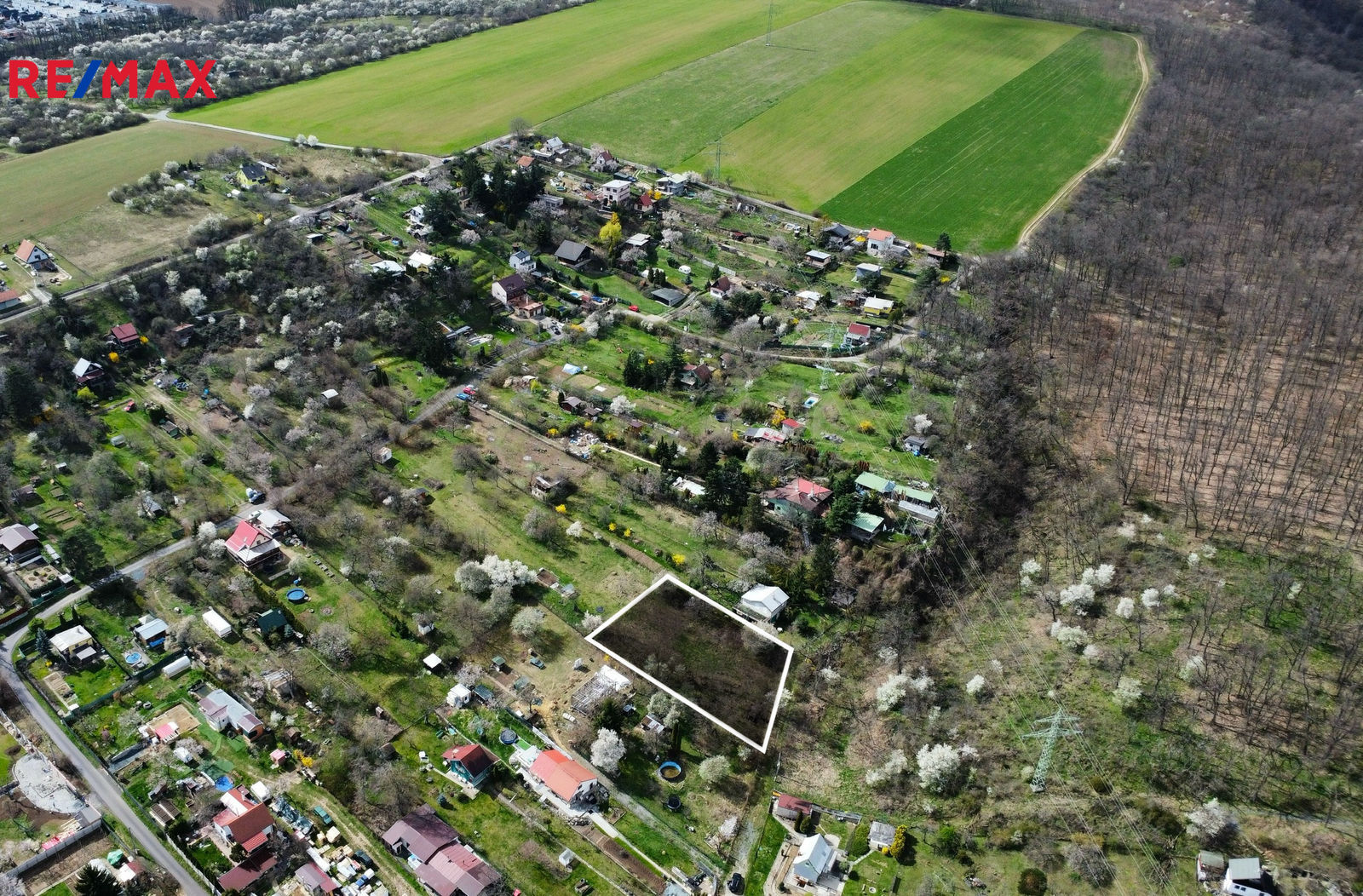 Stavební pozemek Želešice.