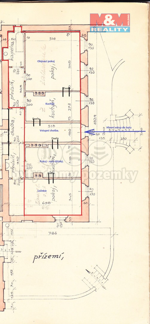 Prodej bytu 3+1, Krhanice, 93 m2