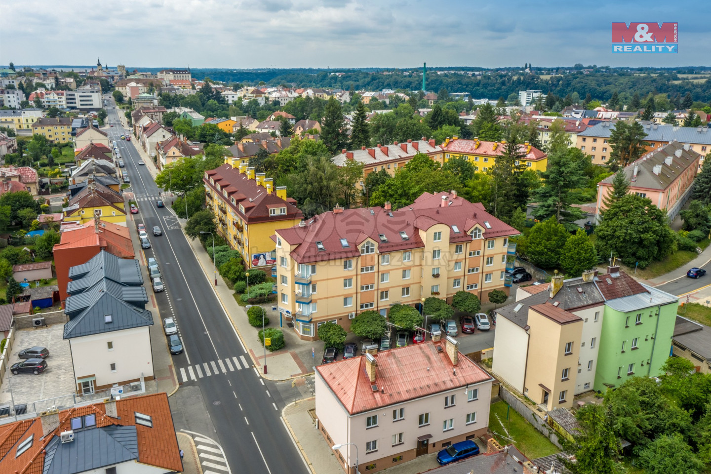 pohled na budovu 