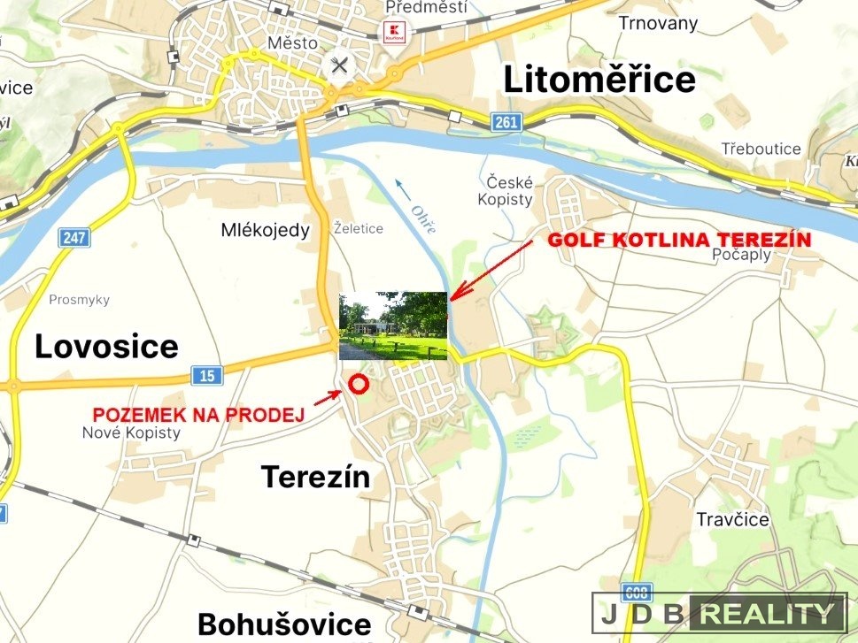 Terezín - lokalita