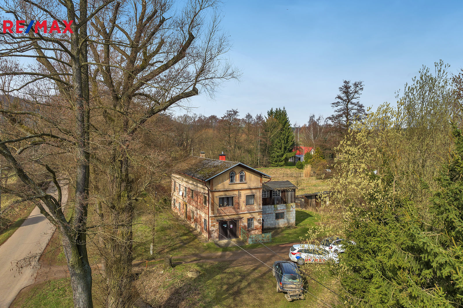 Rodinný dům, Křinice - pohled na dům