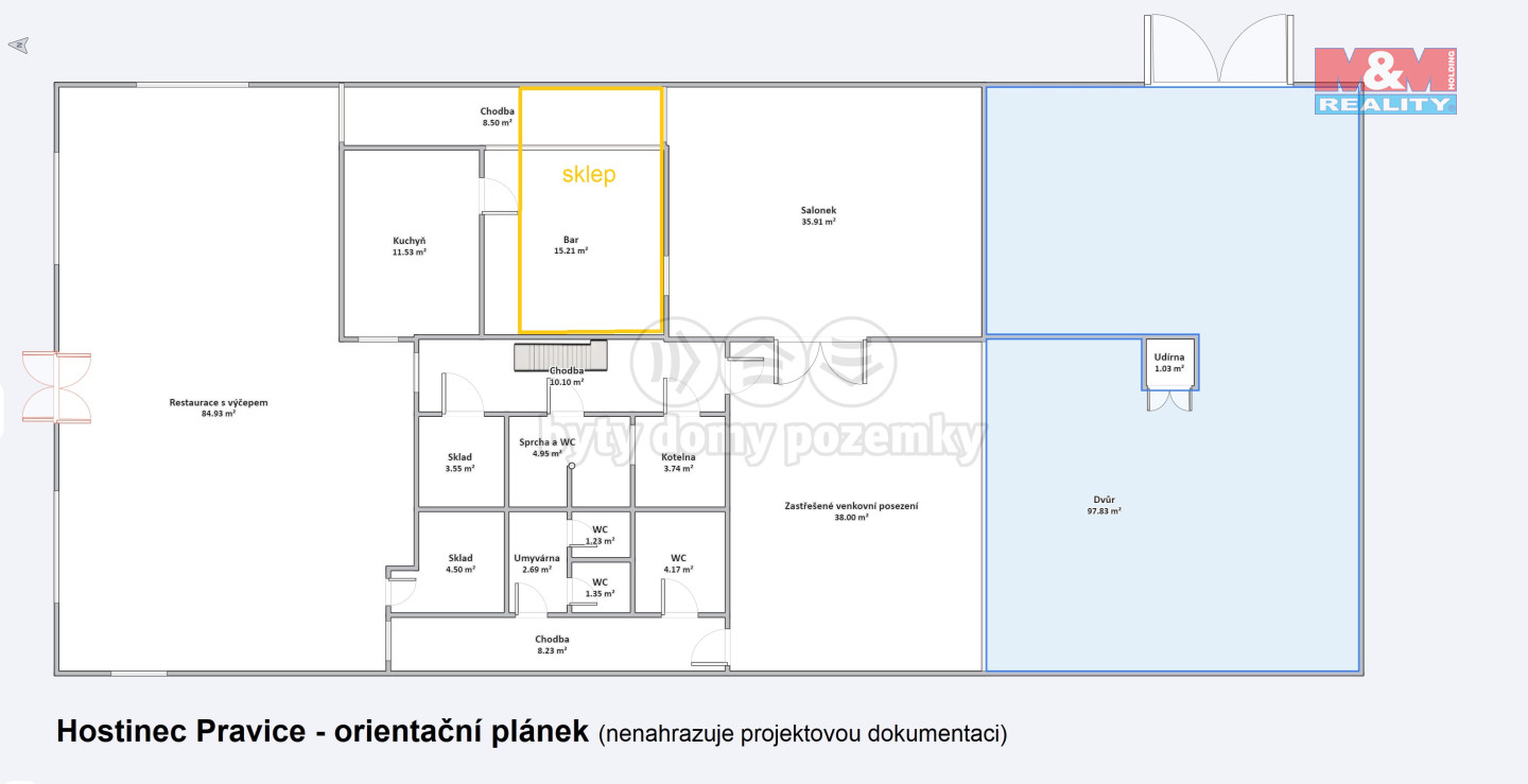 Hostinec Pravice - pĹŻdorys.jpg