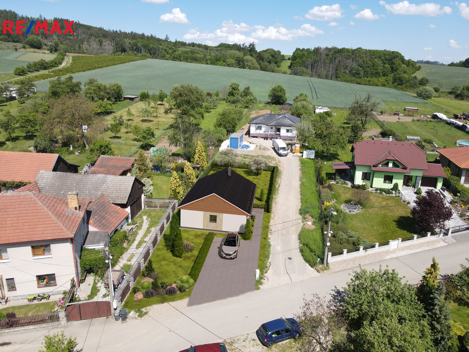 Bungalov 4+kk, Voděrady