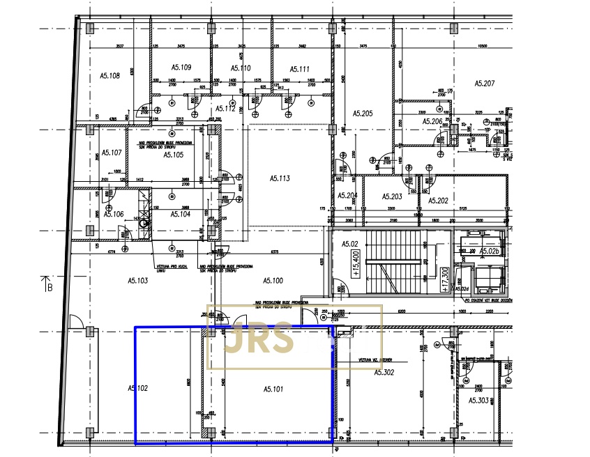 Půdorys 80m2