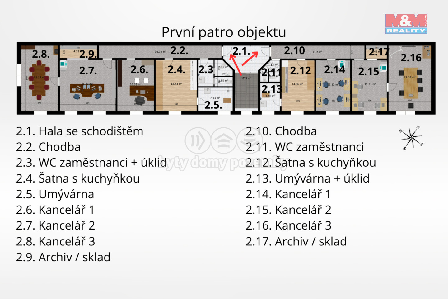 PĹŻdorys patro 2D