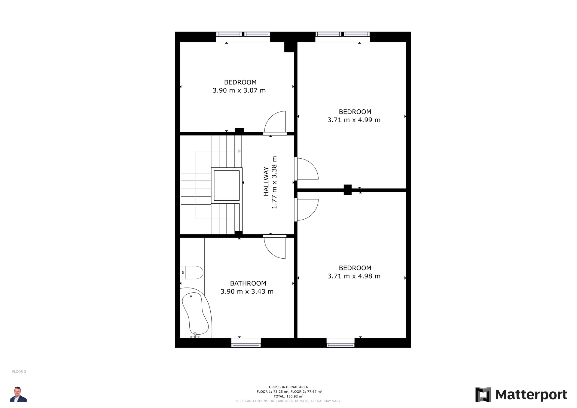 Novostavba rodinného domu 5+kk, Kamenický Šenov_floor2