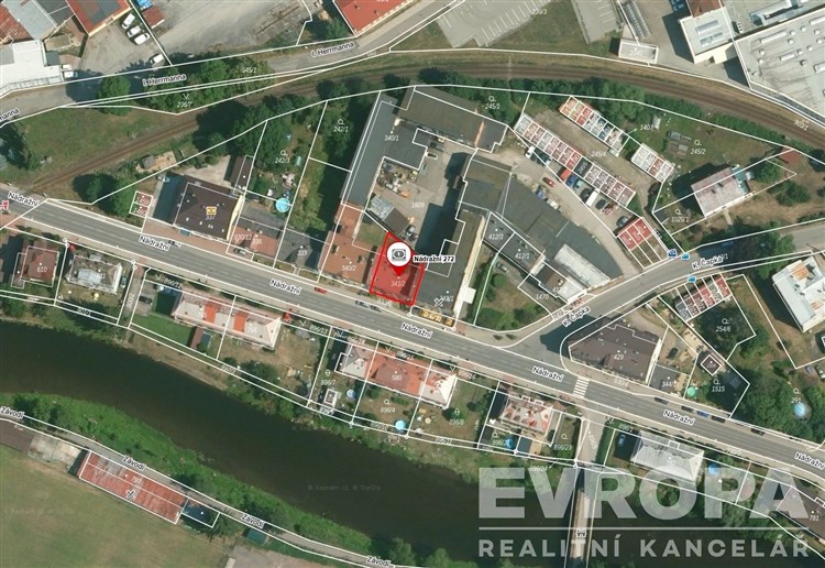 katastrální mapa - orto