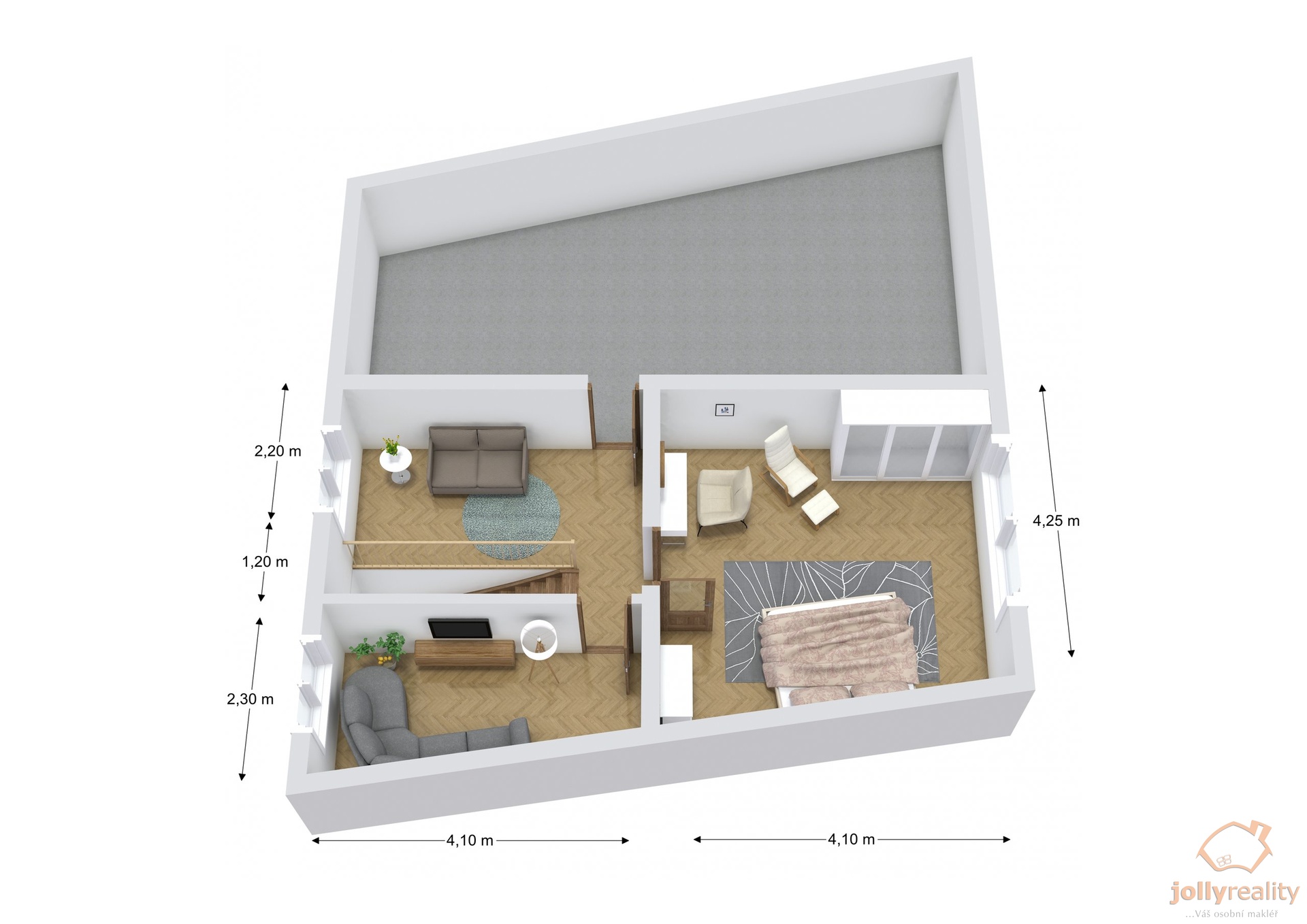 Floorplan letterhead - 030524 - 2. Floor - 3D Floor Plan