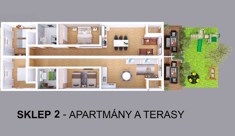 14 SKLEP 2 APARTMANY A TERASY