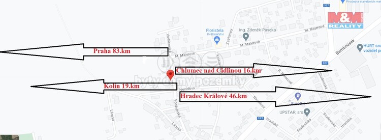 Mapa vzdĂˇlenostĂ­ TĂ˝nec nad labem.jpg