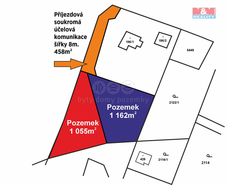 859345 - Prodej pozemku v obci Bukovany 1391 m2