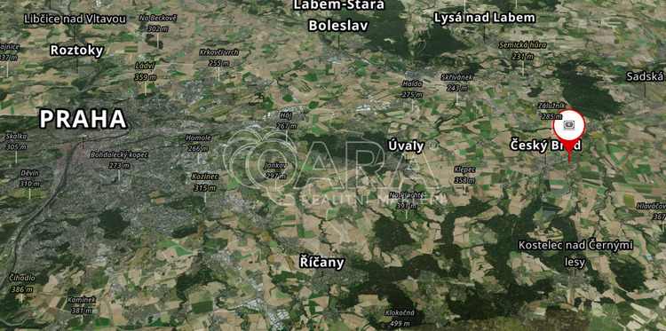 Mapa_Liblice_Praha