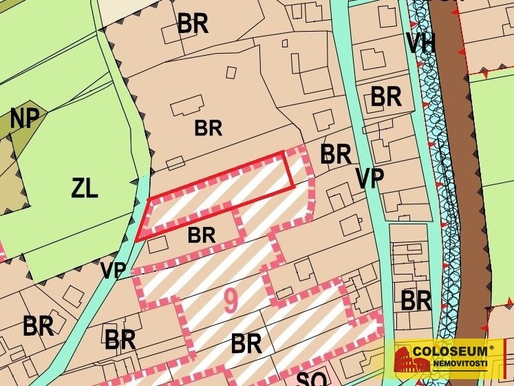 Územní plán - Štěpánov nad Svratkou - prodej stavebního pozemku