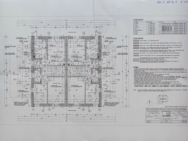 č. 68 A,B vizualizace exterier - standard