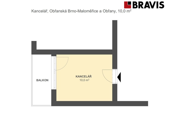 Kancela?r? Obr?anska? 10m2