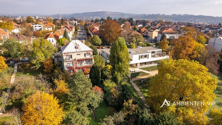 Vila Černá Pole - dům zvenčí 3