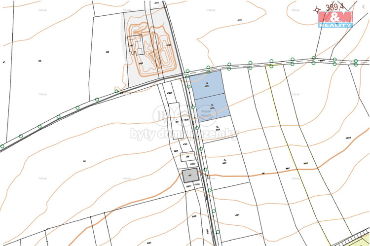 Prodej komerÄŤnĂ­ho pozemku 2037 m2 v DoubravÄŤicĂ­ch