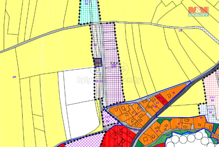 Prodej komerÄŤnĂ­ho pozemku 2037 m2 v DoubravÄŤicĂ­ch