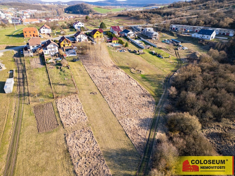 Pohled z dronu - Oslavany - prodej pozemku