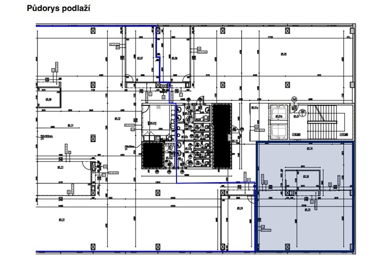 Půdorys 160 m2