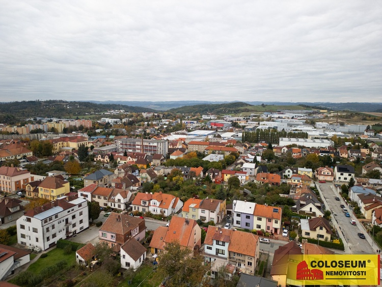 Pohled z dronu – Boskovice, prodej rodinného domu