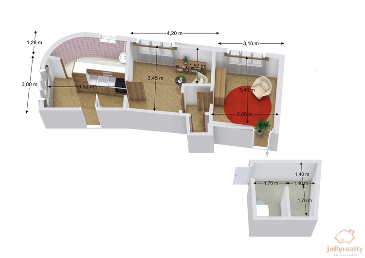 Floorplan letterhead - 0111a - 1. Floor - 3D Floor Plan-PC2-Jolly