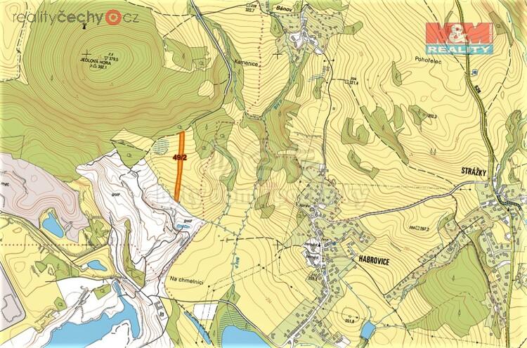 Prodej pole, 5151 m2, Ústí nad Labem-Dělouš