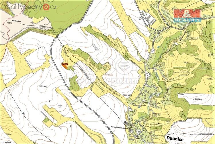 Prodej louky, 1175 m2, Dubnice pod Ralskem