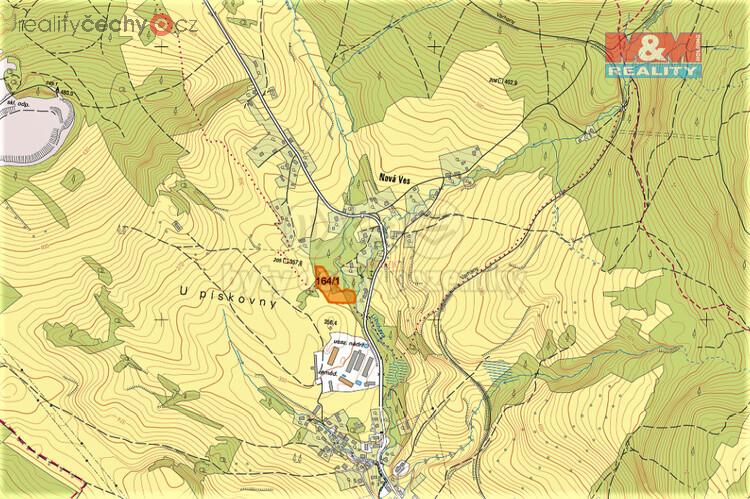 Prodej louky, 9345 m2, Volfartická Nová Ves