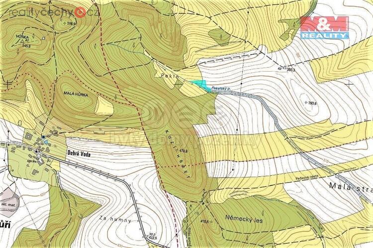 Prodej pole, 3207 m2, Horní Libchavy