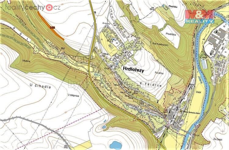 Prodej lesa, 3528 m2, Hrdlořezy u Mladé Boleslavi