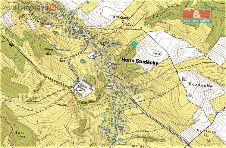 Prodej louky, 1864 m2, Horní Studénky