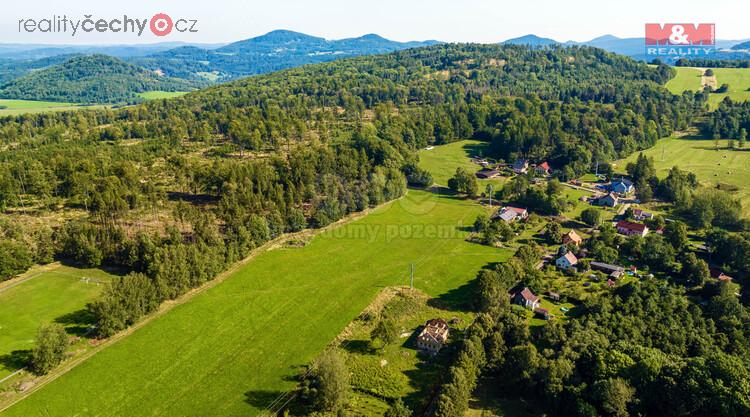 Prodej stavebního pozemku, 3481 m2, Nový Oldřichov