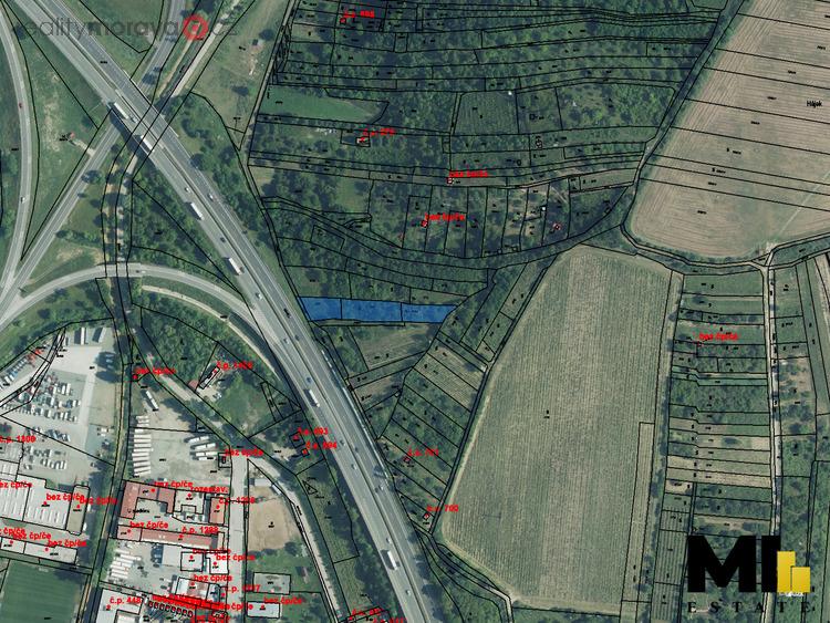 Prodej podílu 1/4 zahrady, vinice 522 m2 v obci Hustopeče u Brna, okres Břeclav