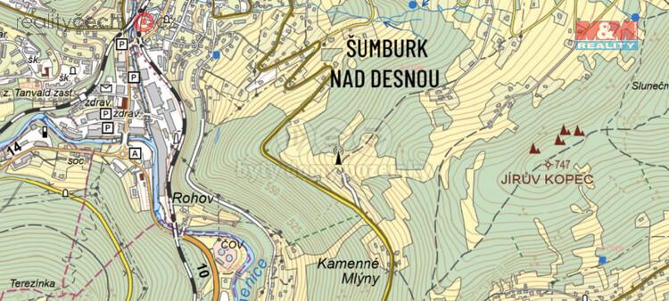 Prodej lesa v Tanvaldu, Šumburk nad Desnou