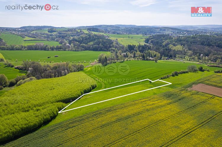 853413 - Prodej pole, 16278 mÂ˛, KlokoÄŤnĂˇ