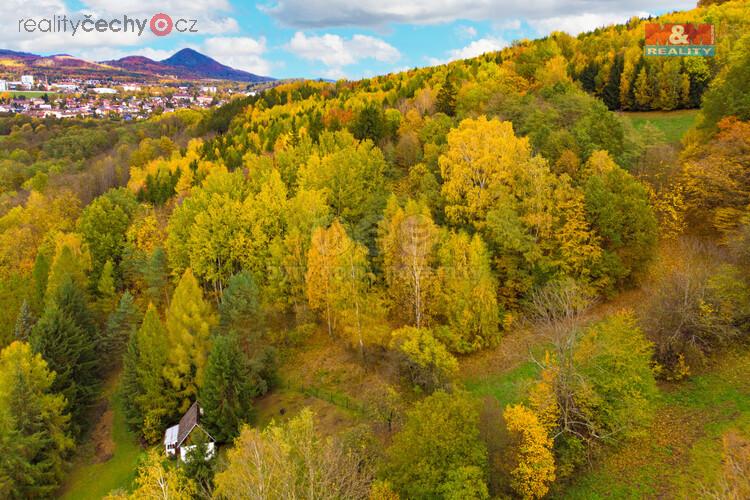 Prodej lesa, 3004 m2, Skalice u České Lípy