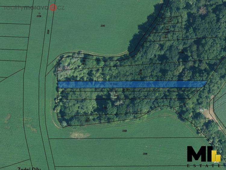 Prodej podílu 1/4 ostatní plochy 239 m2 v obci Újezdec u Osvětiman, okres Uherské Hradiště