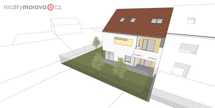 Prodej bytu OV 4+kk - Zakřany - CP 93,1 m2 - terasa - ve výstavbě