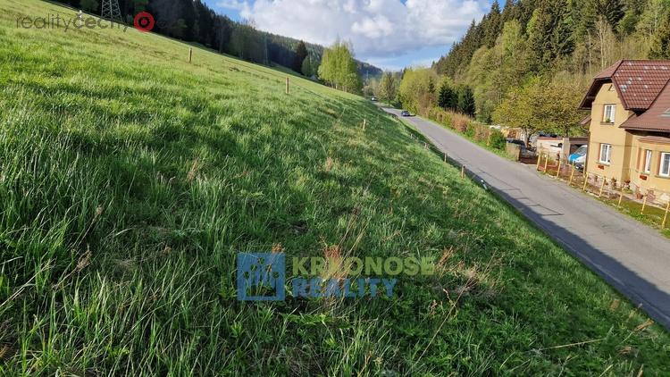 Pozemky dle stávajícího územního plánu obce určené k zástavbě: Horní Maršov - východní Krkonoše.