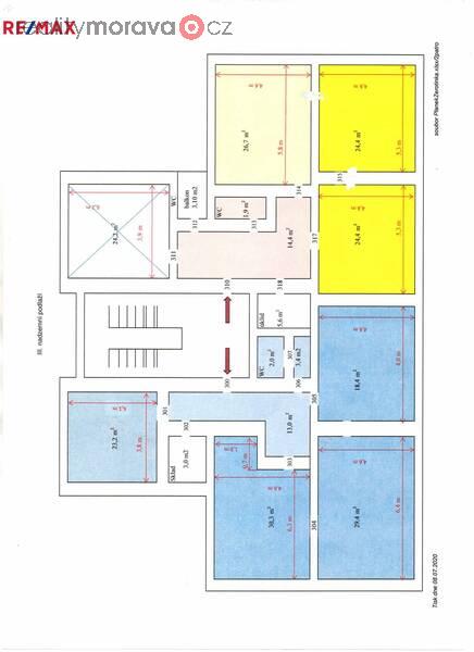 Pronájem kanceláří 150 m2 v centru  Ostravy