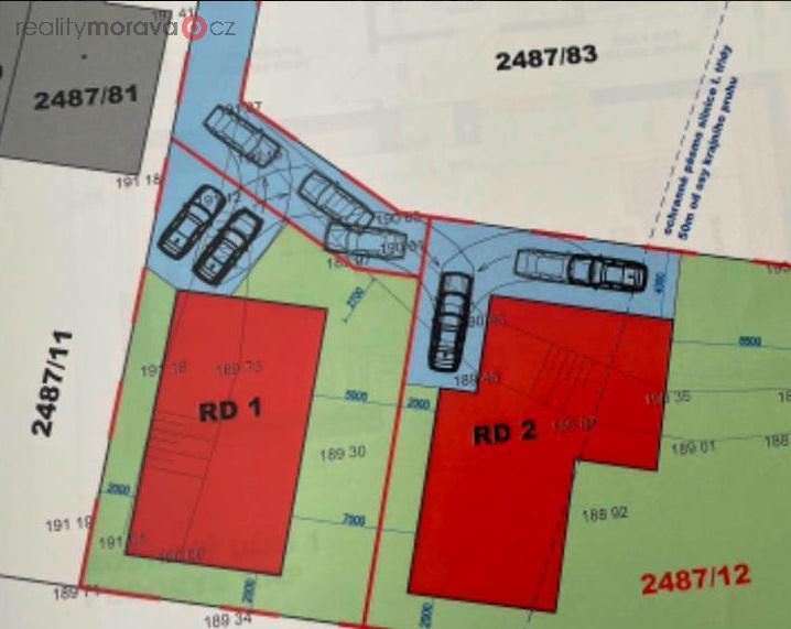 Prodej pozemku pro stavbu rodinného domu - Brno-venkov - Modřice - CP 962 m2