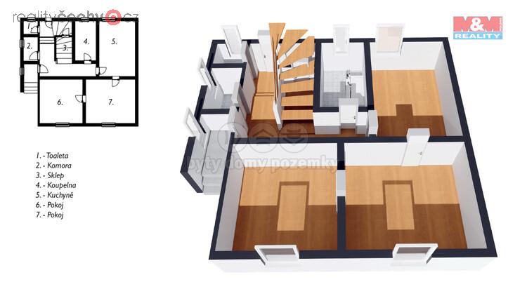 Prodej rodinného domu, 180 m2, Soběslav, ul. Jeronýmova