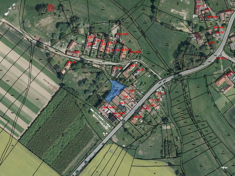 Prodej podílu 1/4 ostatní plochy 243 m2 v obci Čechtice, okres Benešov