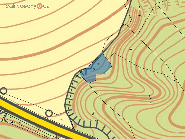 Prodej pozemku ostatní plochy 539 m2 v obci Zákupy, okres Česká Lípa